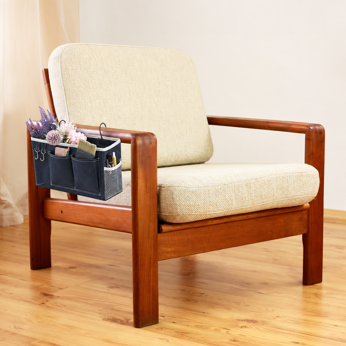 Hook-On Bedside Storage Caddy