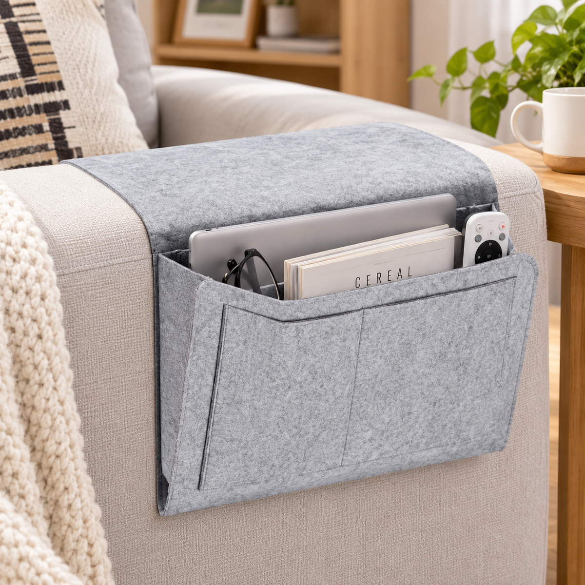 Felt Bedside Hanging Organizer